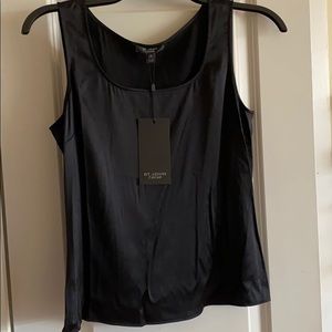 St John Caviar Black Silk Tank M